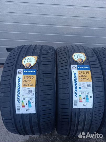 Winrun R330 315/30 R22 и 275/35 R22 107Y