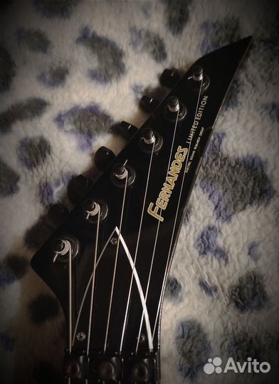 Японская гитара Fernandes Limited edition