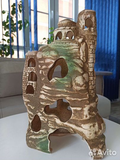 Декорация для аквариума замок