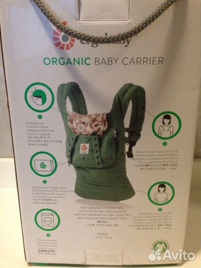 Рюкзак-переноска ergo baby