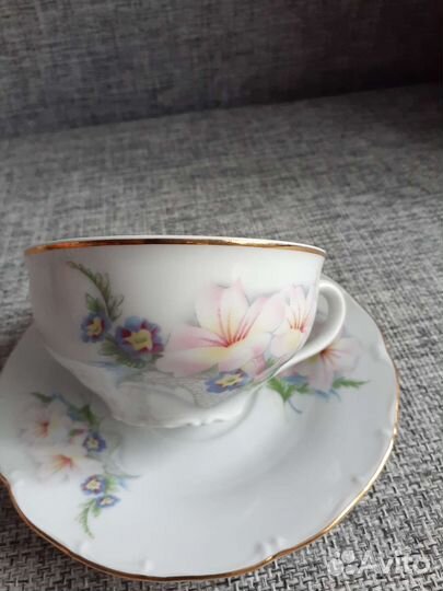 Чайные пары на 6 персон пр.Чехословакия б/у