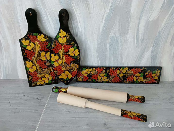 Посуда хохлома