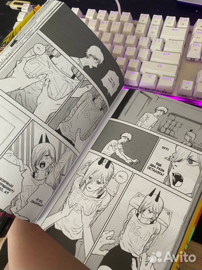 Манга Человек-бензопила