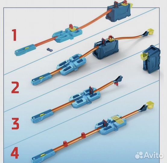 Гоночный трек hot wheels