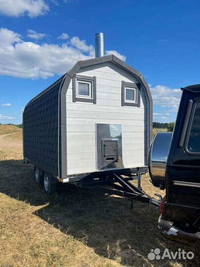 Баня кедровая Викинг 4 м