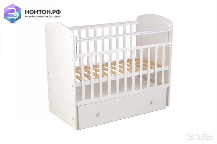 Кроватка детская Фея 750 белая