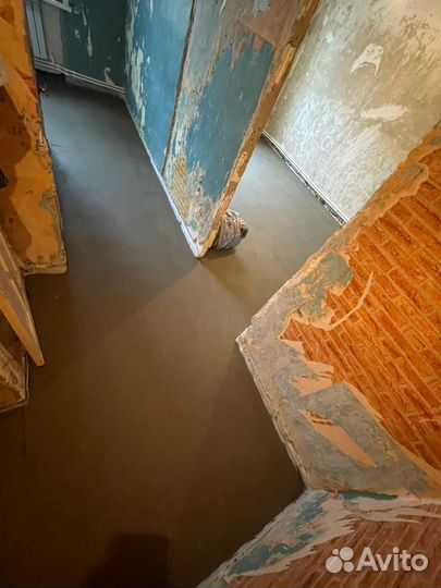 Стяжка пола. Механизированная стяжка пола