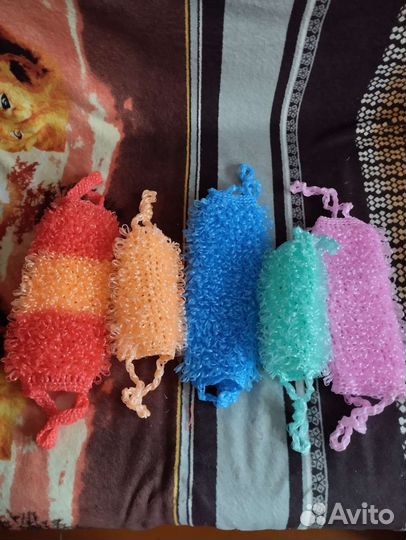 Вяжу мочалки