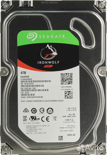 Жесткий диск HDD WD Seagate Toshiba 3TB 4TB 6TB 8T