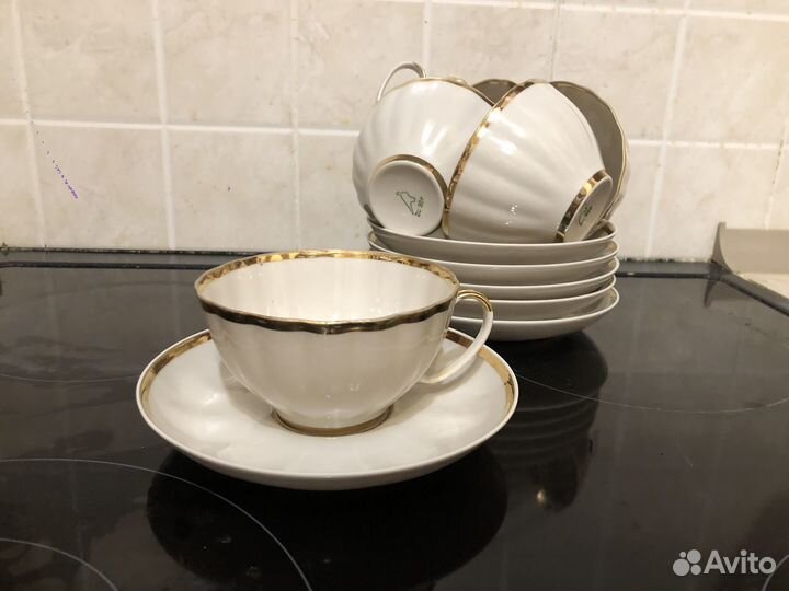 Чайный набор фарфор СССР