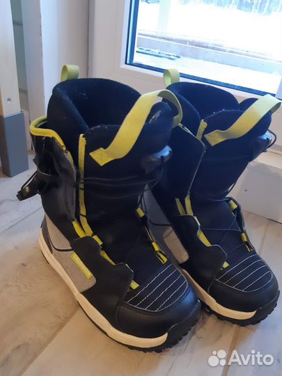 Сноуборд Rossignol 116 см +боты Salomon 35 размер