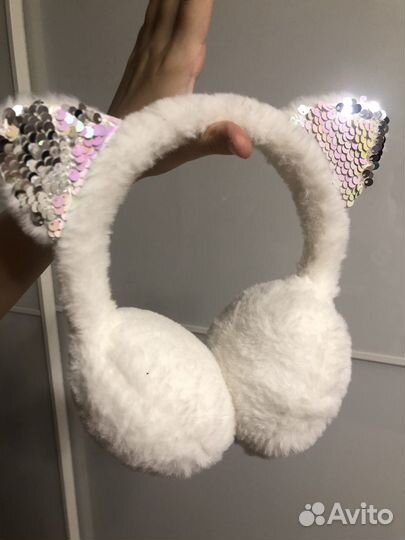 Меховые наушники