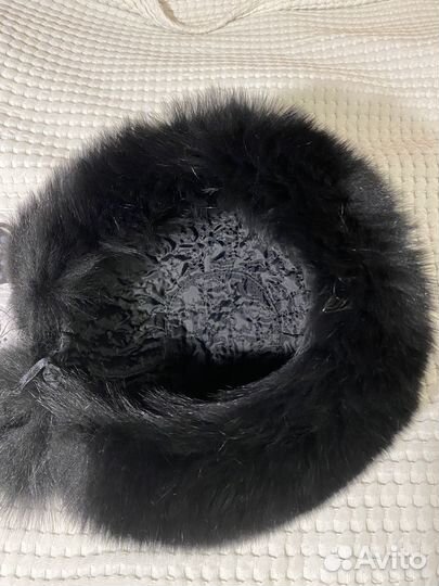Шапка зимняя меховая женская песец