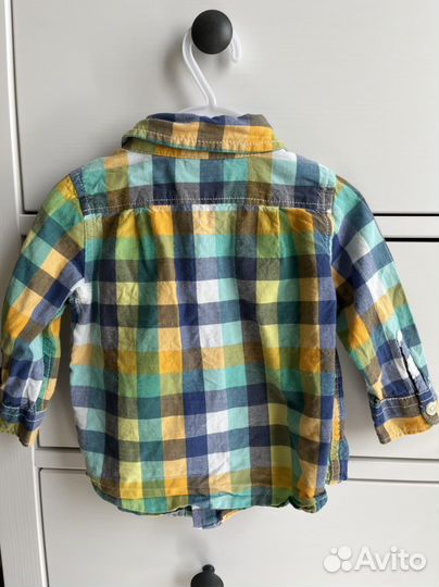 Рубашка на мальчика 74 размер
