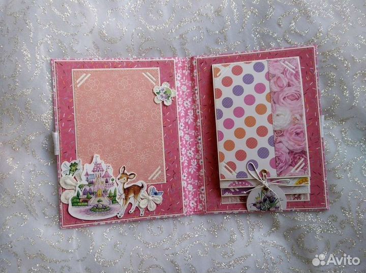 Альбом ручной работы для девочки