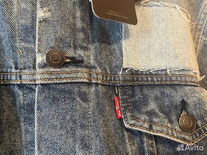 Джинсовая куртка levis
