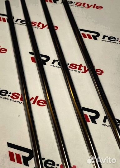 Отсечки окон Toyota Land Cruiser 200 в стиле LX570