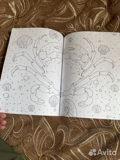 Моретерапия. Раскраска для взрослых. Антистресс