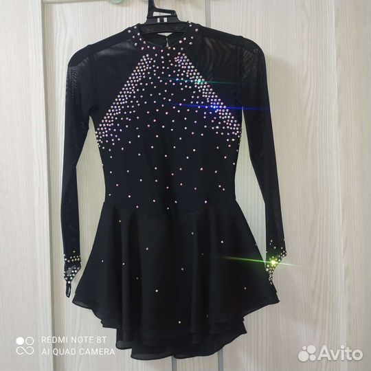 Платье для выступлений пофигурному катанию 122-128