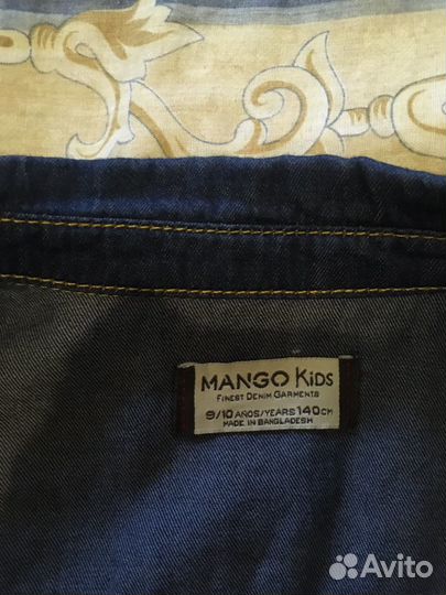 Рубашки Mango 140,152