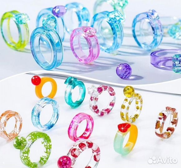 Силиконовый молд камни кристаллы стразы