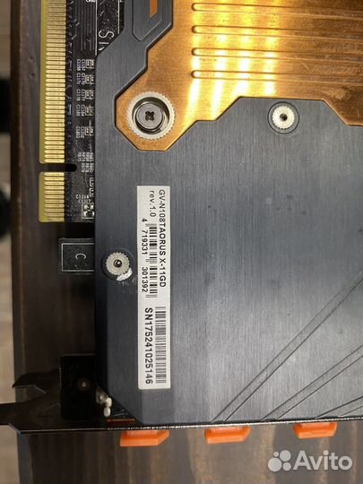 Видеокартаgigabyte GeForce GTX 1080 11GD