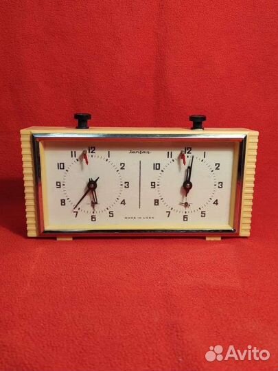 Часы шахматные Янтарь СССР рабочие