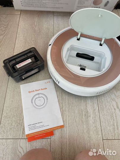 Робот пылесос ilife v50 pro