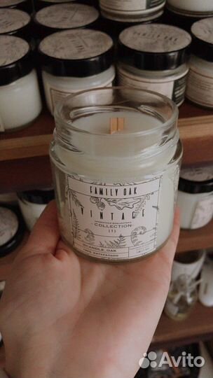 Свеча (соевый воск)