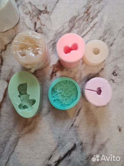 Силиконовые формы для мыла набор