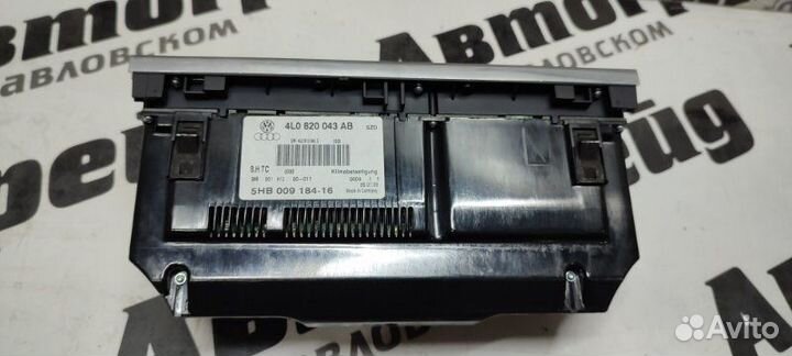 Блок управления климат-контролем Audi Q7 4LB BAR