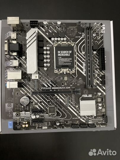 Материнская плата Asus prime M660M-K D4