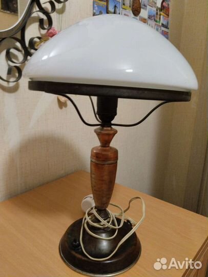 Лампа настольная, времён ссср, раритет