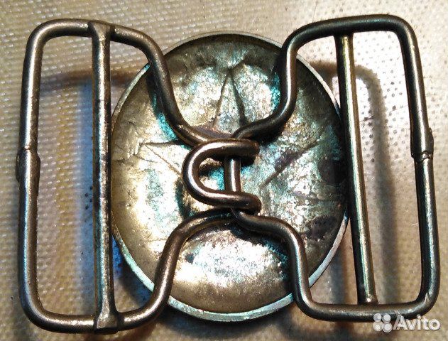 Бляха солдатская и офицерская СССР (латунь)