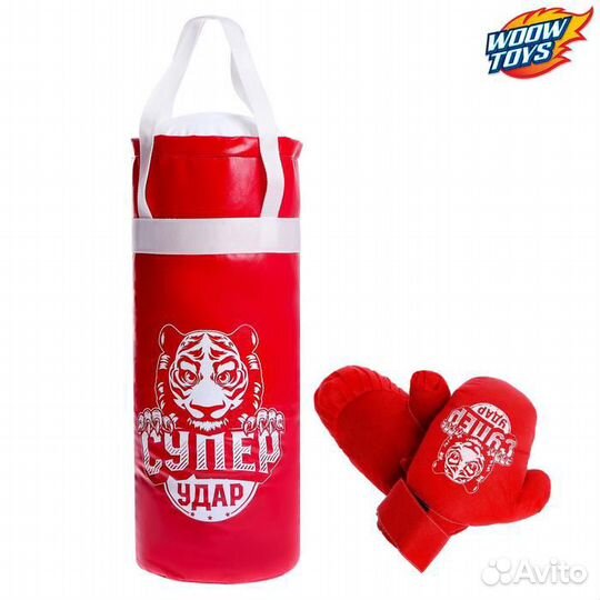 Набор для бокса детский «Супер удар», груша 50 см