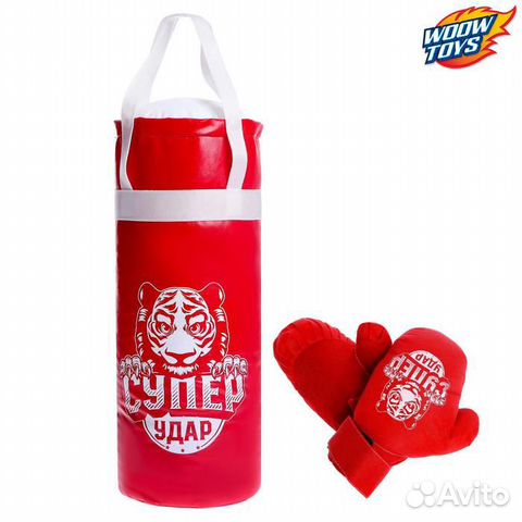 Набор для бокса детский «Супер удар», груша 50 см