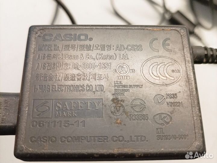 Док-станция для камеры Casio Exilim USB CA-34