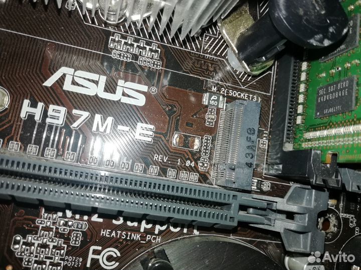 Материнская плата asus H97 1150 сокет