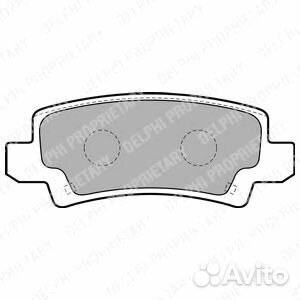 Колодки тормозные дисковые зад