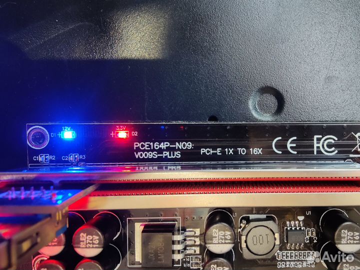 Райзера для видеокарт V009S-plus 6-pin