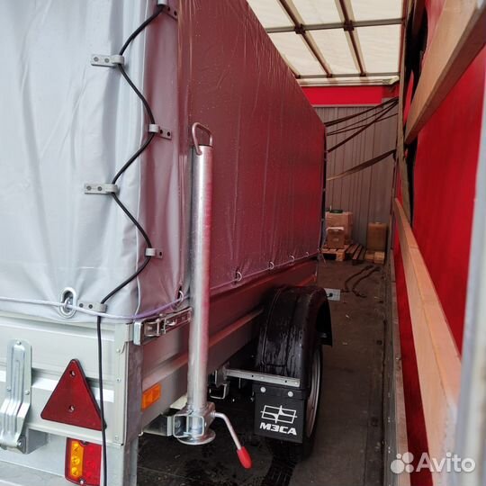 Прицеп с алюминиевыми бортами