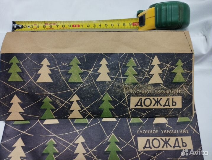 Новогодние ёлочные игрушки времён СССР