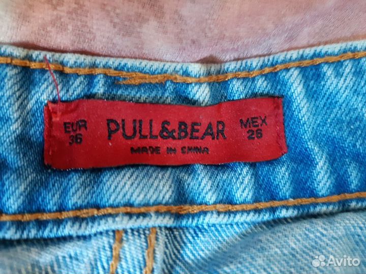 Шорты джинсовые Pull&Bear на 44 размер