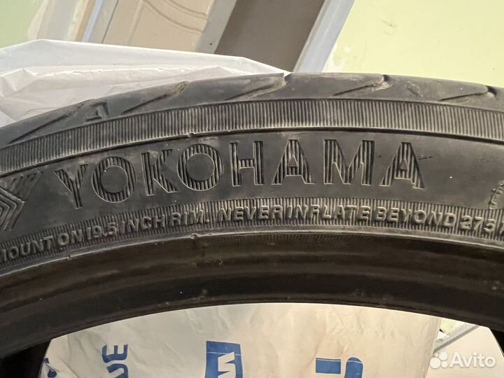 Yokohama Advan Sport V105 245/35 R19 и 275/30 R19