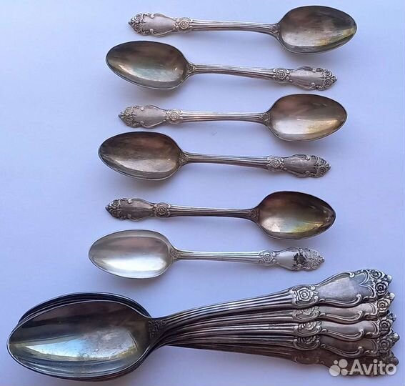 Ложки столовые, десертные, кофейные. СССР