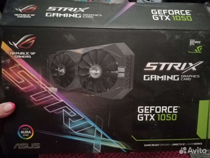 Игровая Видеокарта gtx 1050 2gb