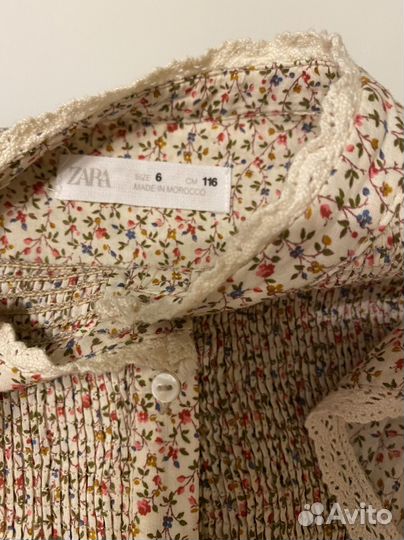 Блузка zara 116