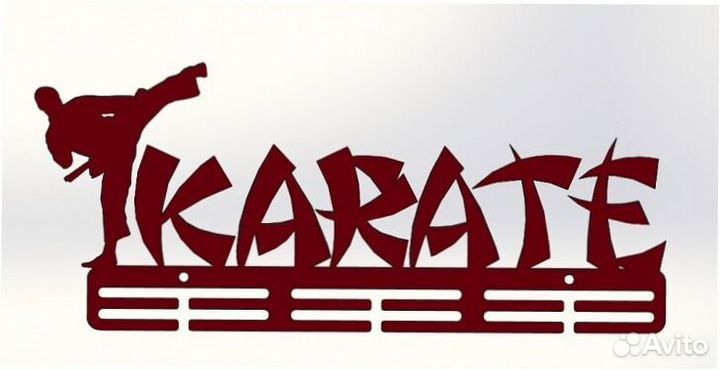 Медальница с именем