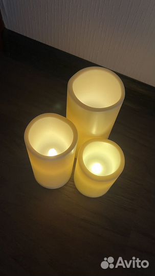 Декоративные свечи IKEA