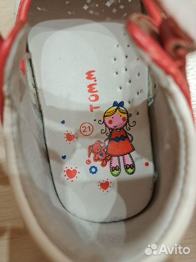 Туфли на девочку 21 размер